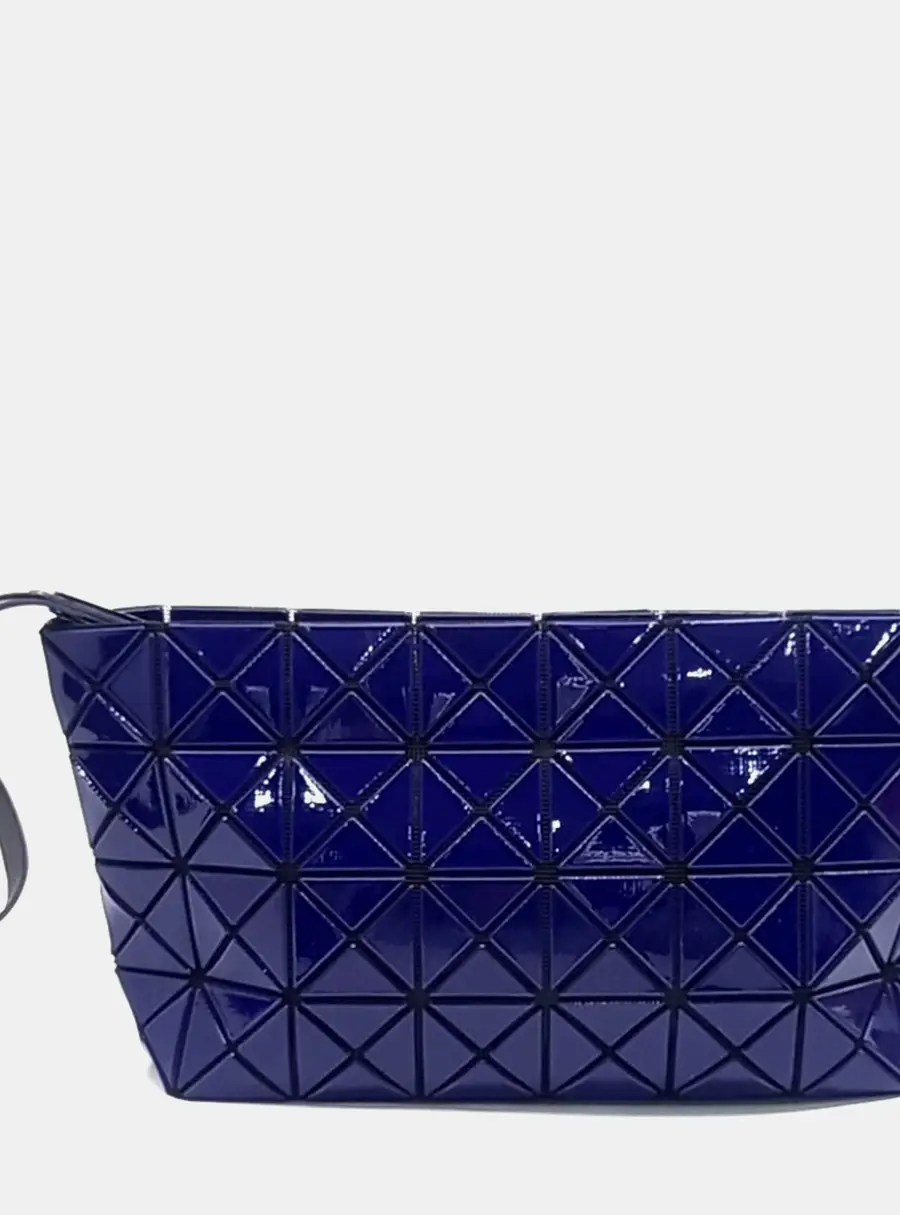 Issey Miyake Bao Bao Blue PVC Pouch Bag
