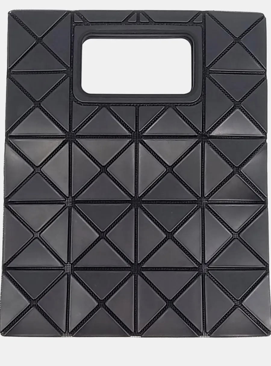Issey Miyake Black Plexiglass Black Bao Bao Boca Bag