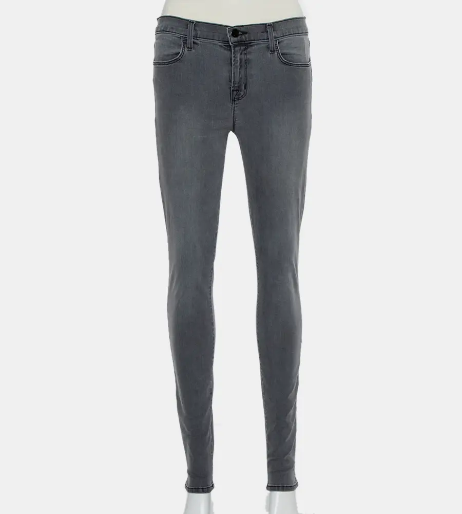 J Brand Grey Denim Super Skinny Maria Jeans M