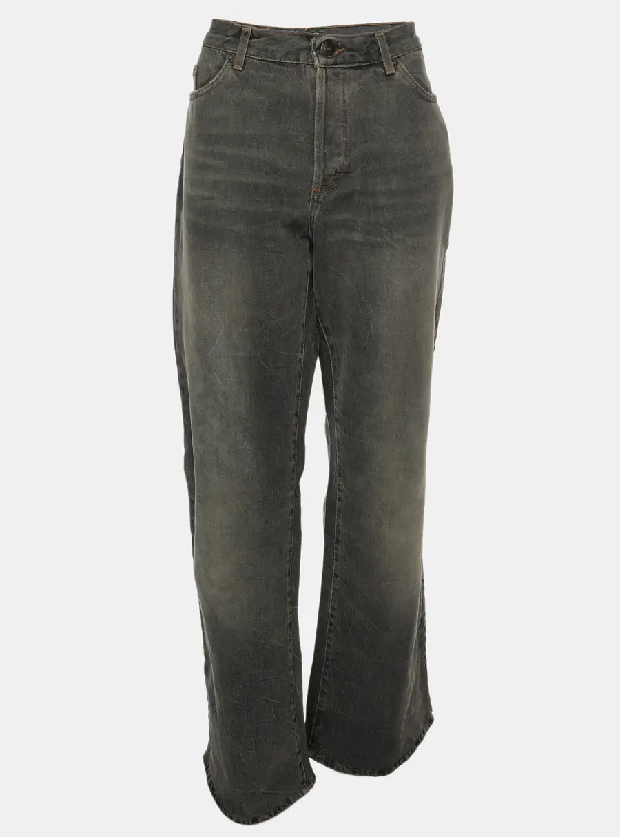 Just Cavalli Grey Denim Flared Jeans XXL