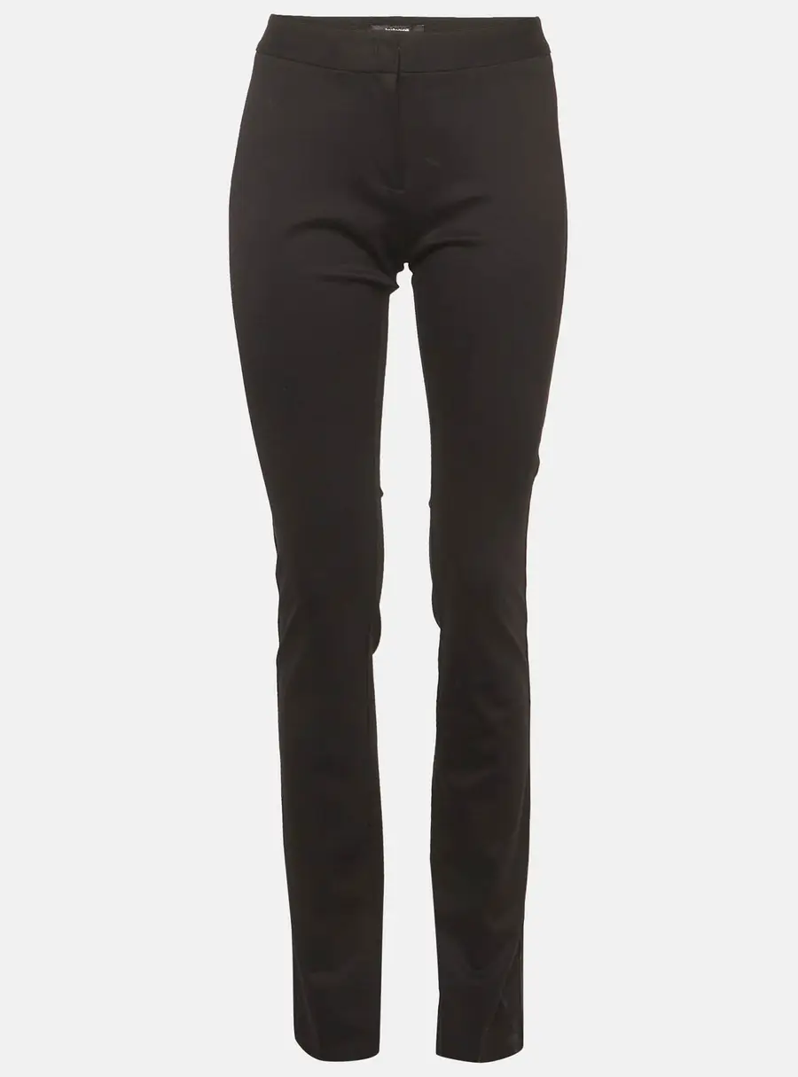 Just Cavalli Black Stretch Knit Pants M