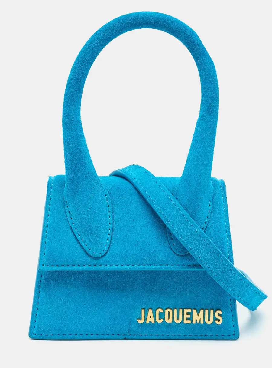 Jacquemus Le Chiquito Mini Suede Top Handle Bag