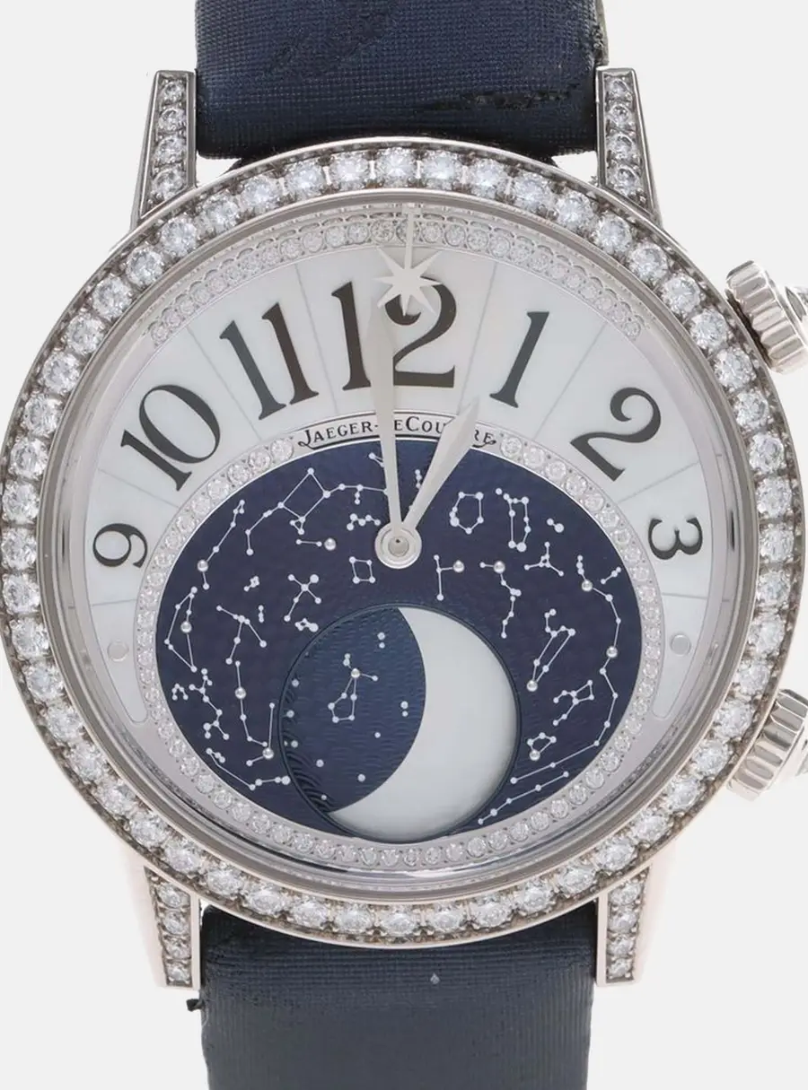 Jaeger-LeCoultre Rendez-Vous Moon Q3533490 Automatic White Diamonds 18K White Gold Women's Wristwatch 39mm