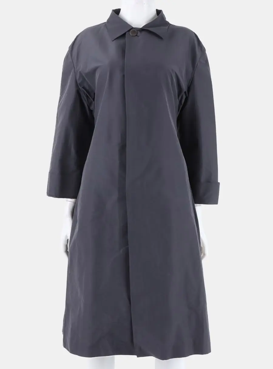 Jil Sander Black Cotton, Polyester Dress Size XXS