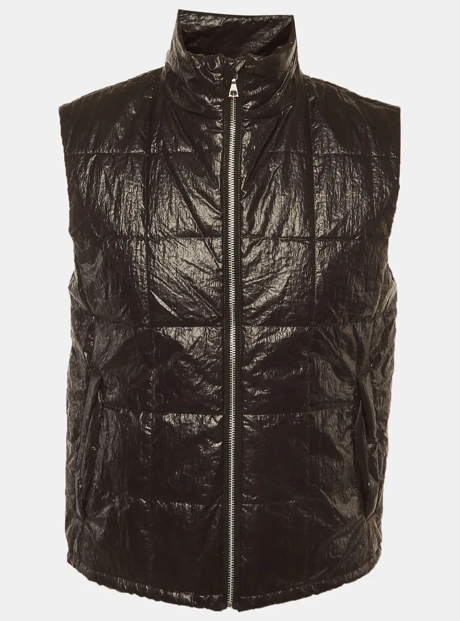 John Elliott Black Synthetic Gilet S