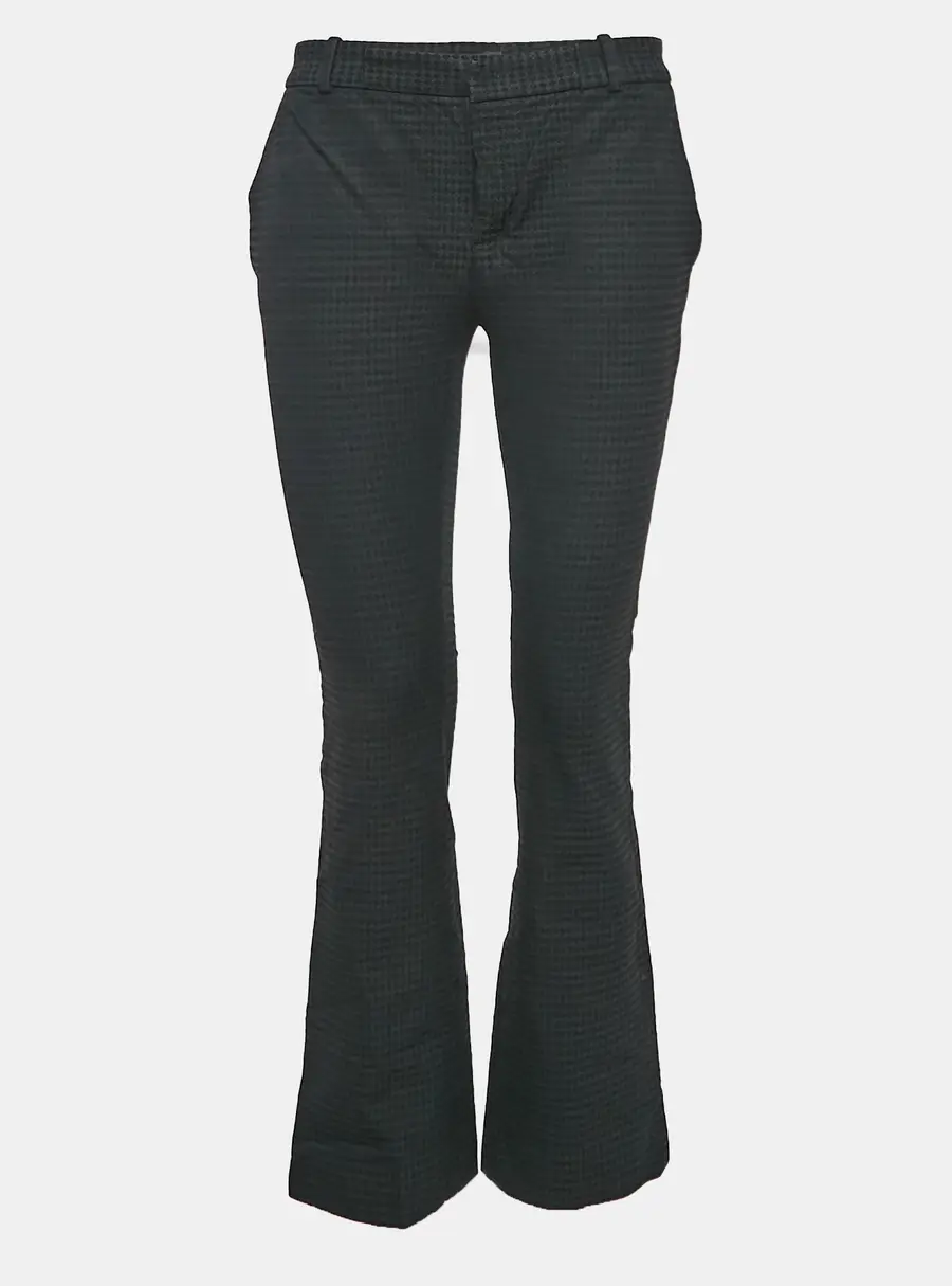 Joseph Black Diamond Stretch Gabardine New Rocket Trousers S