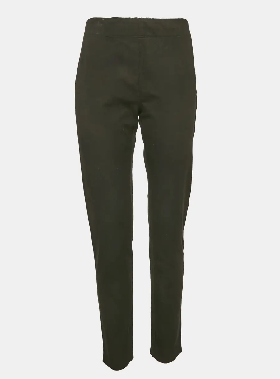 Joseph Black Stretch Gabardine Ankle Length Trousers L