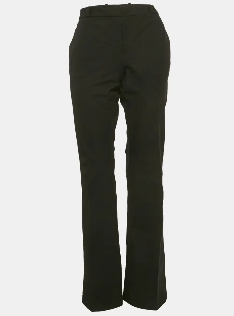Joseph Black Gabardine Wide Leg New Rocket Trousers L