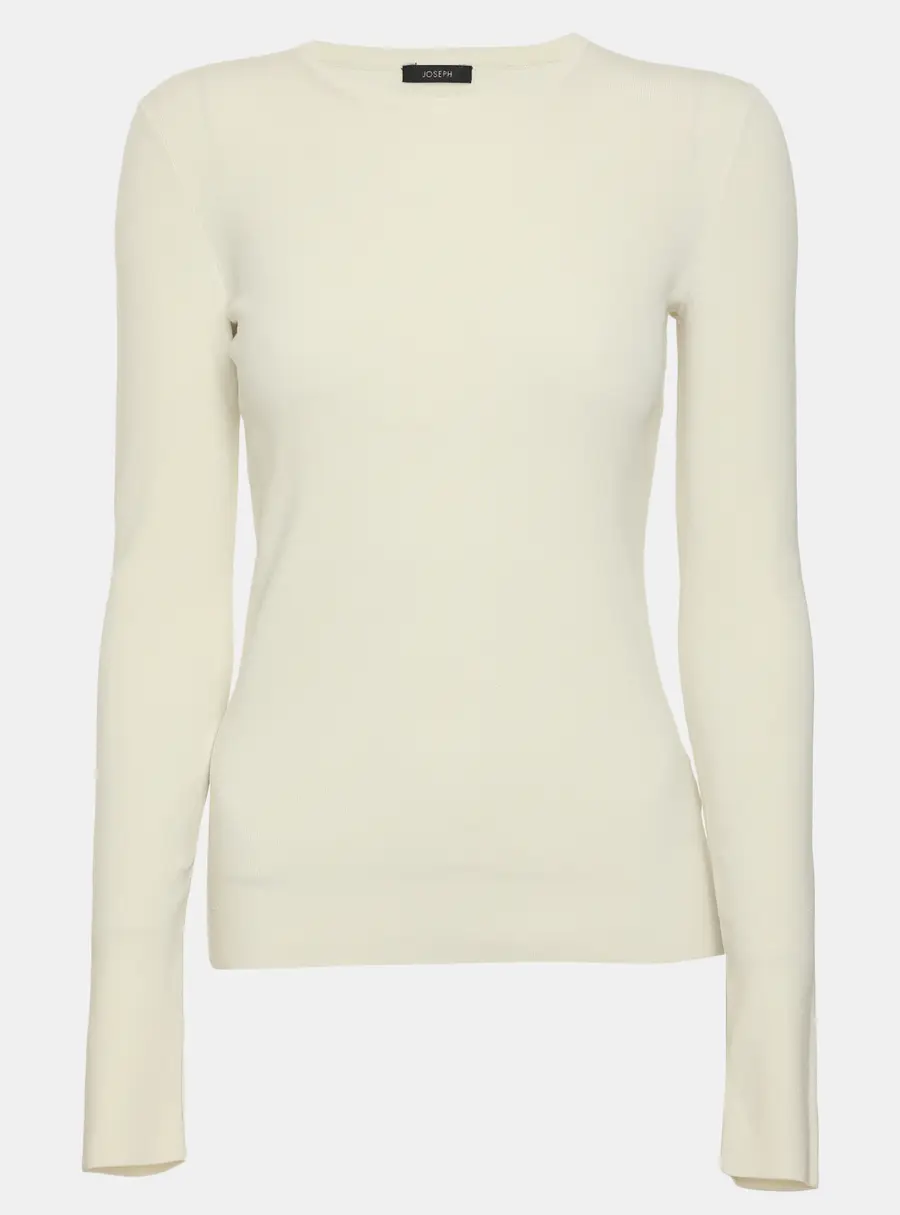 Joseph Cream Jersey Sweatshirt XS