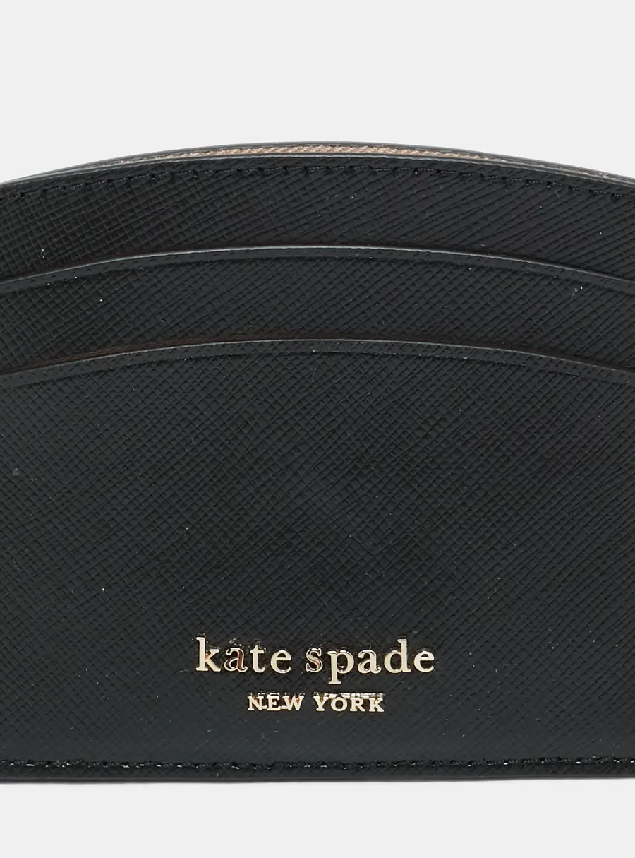 Kate Spade Black Saffiano Leather Card Holder