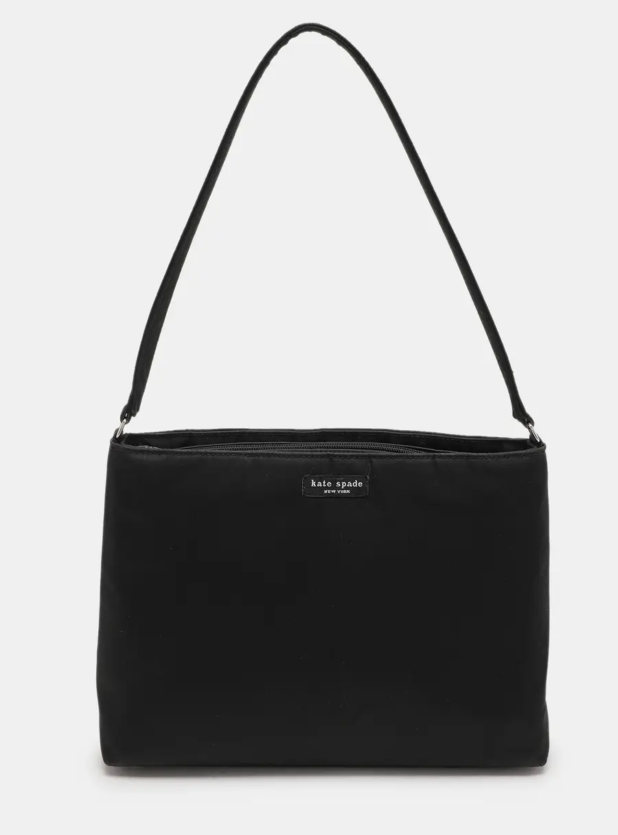 Kate Spade Black Nylon Tote Bag