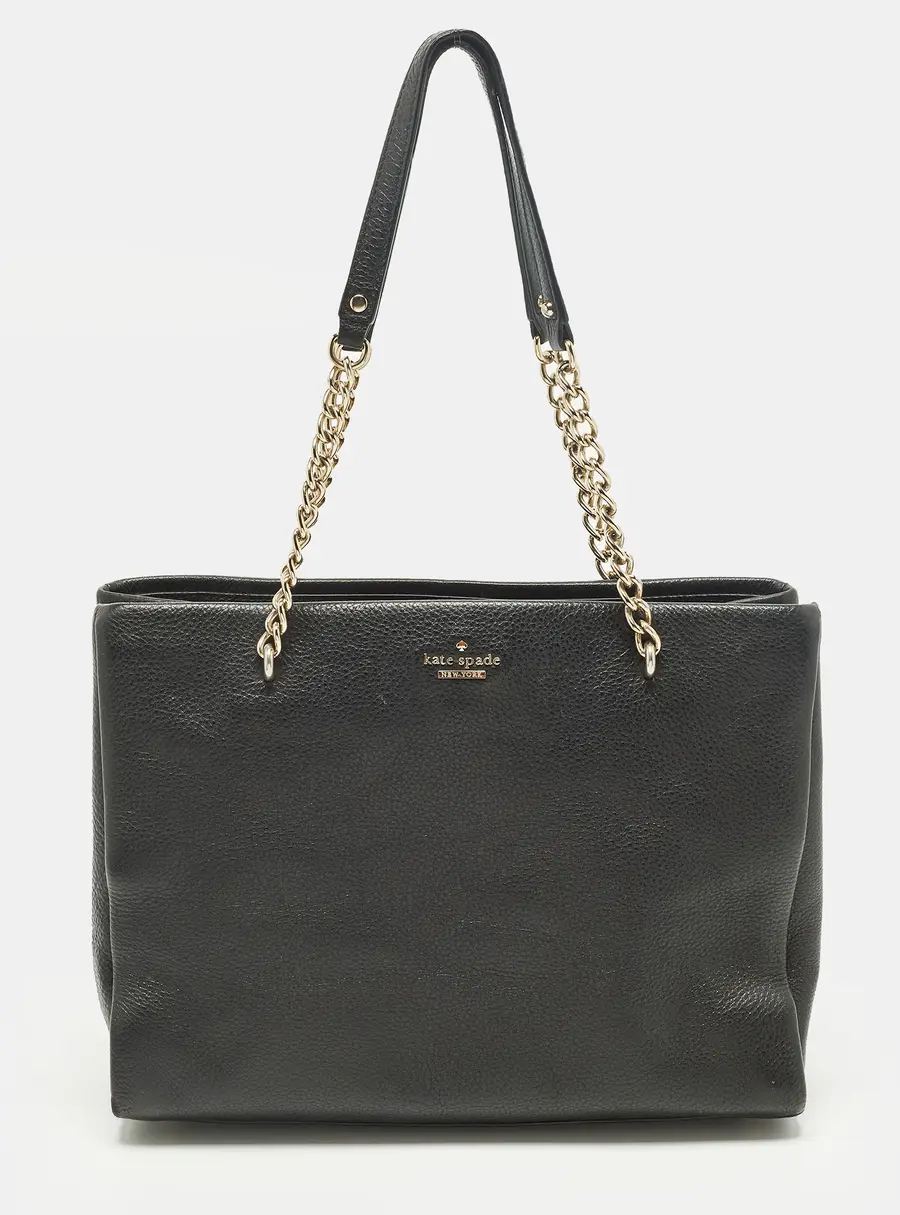 Kate Spade Emerson Place Phoebe Black Leather Tote
