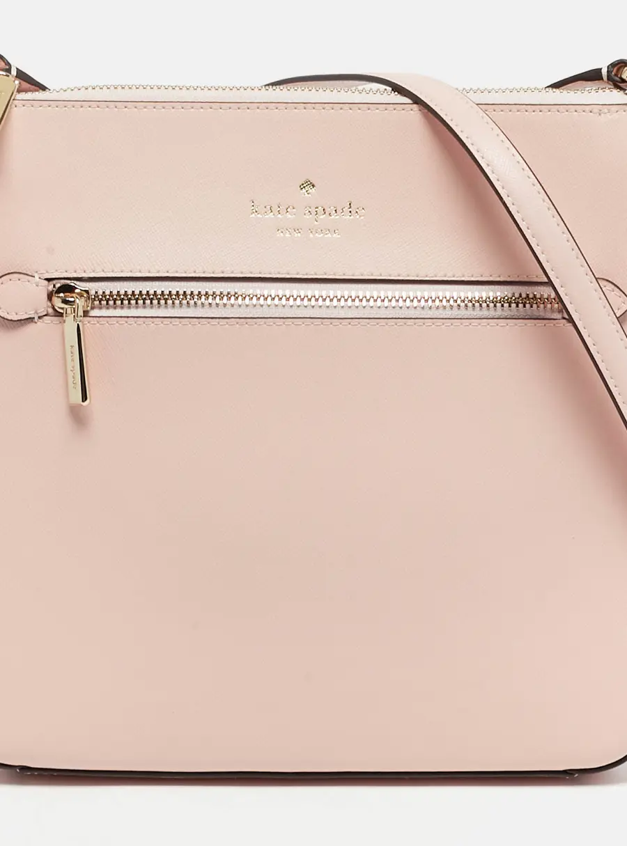 Kate Spade North South Sadie Pink Leather Crossbody Bag