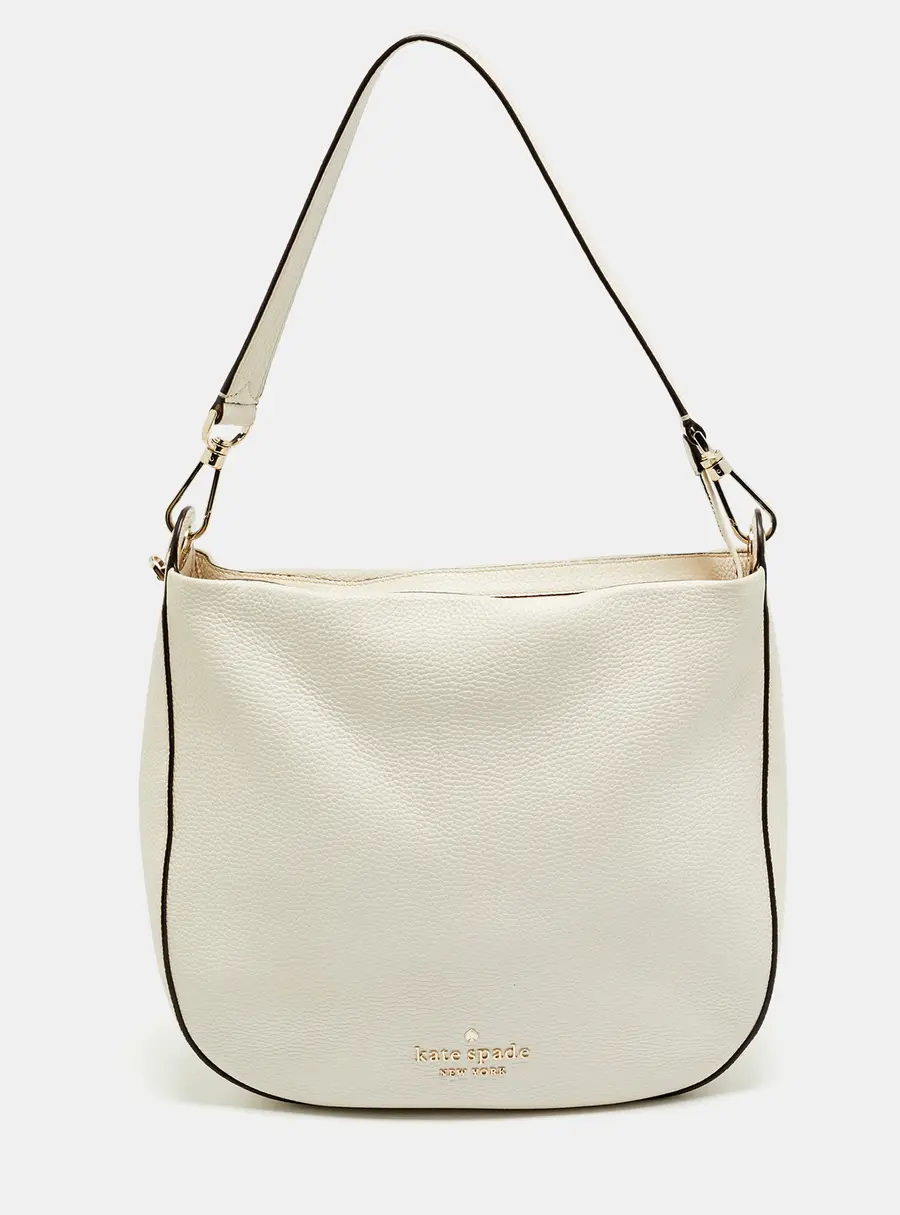 Kate Spade Lexy Off White Leather Hobo