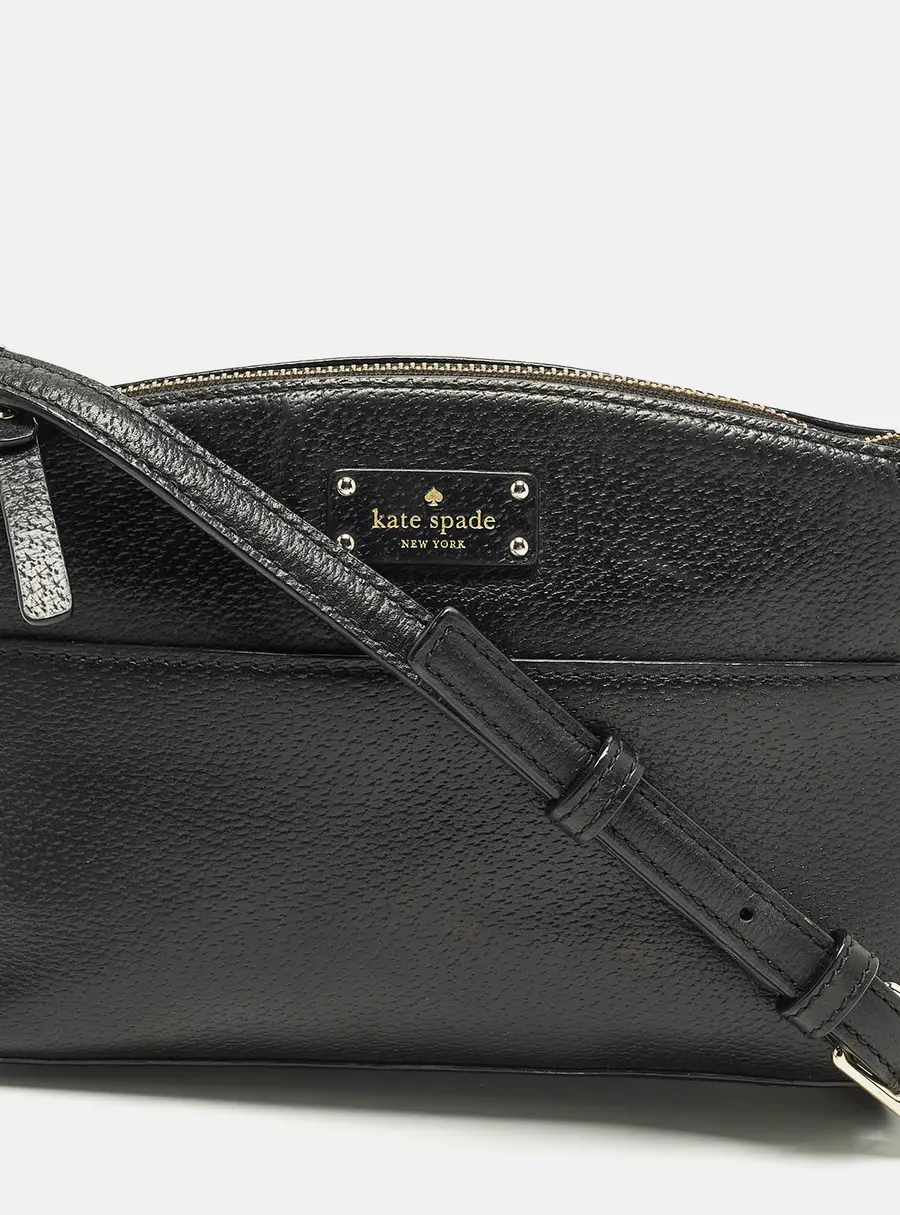 Kate Spade Grove Street Millie Black Leather Crossbody Bag