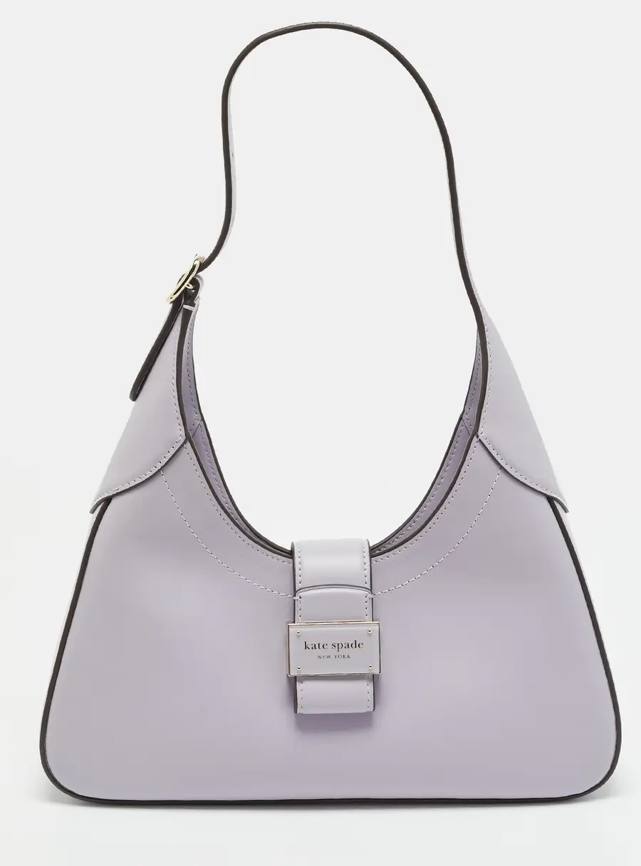 Kate Spade Nouveau Small Lilac Leather Shoulder Bag