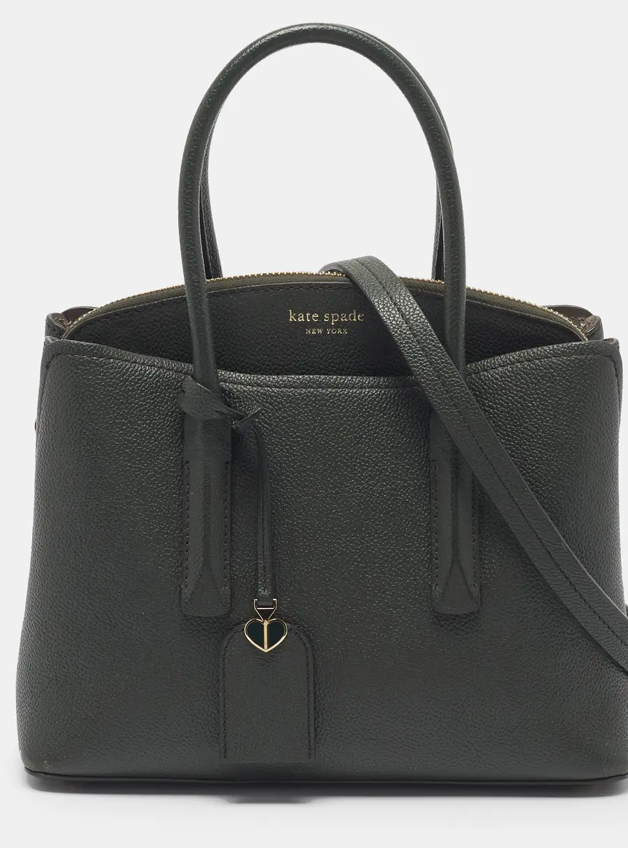 Kate Spade Margaux Green Leather Tote