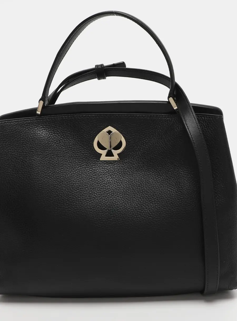 Kate Spade Black Leather Shoulder Bag