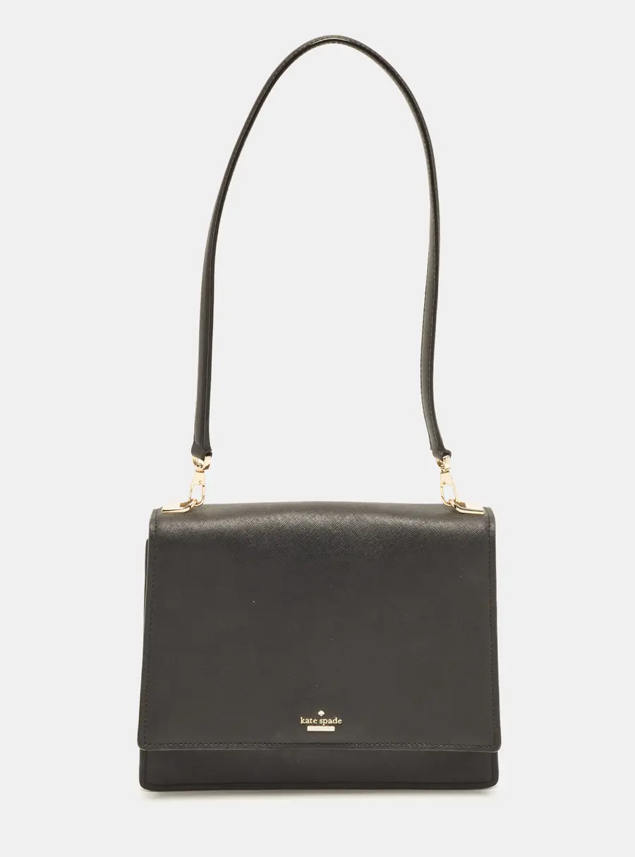 Kate Spade Cameron Street Sophie Black Leather Shoulder Bag