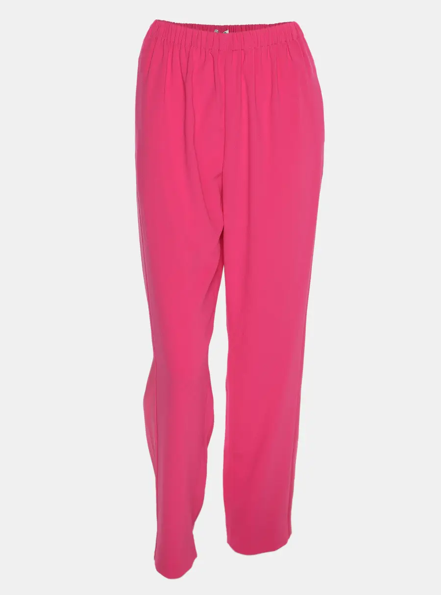 Kenzo Pink Crepe Trouser S
