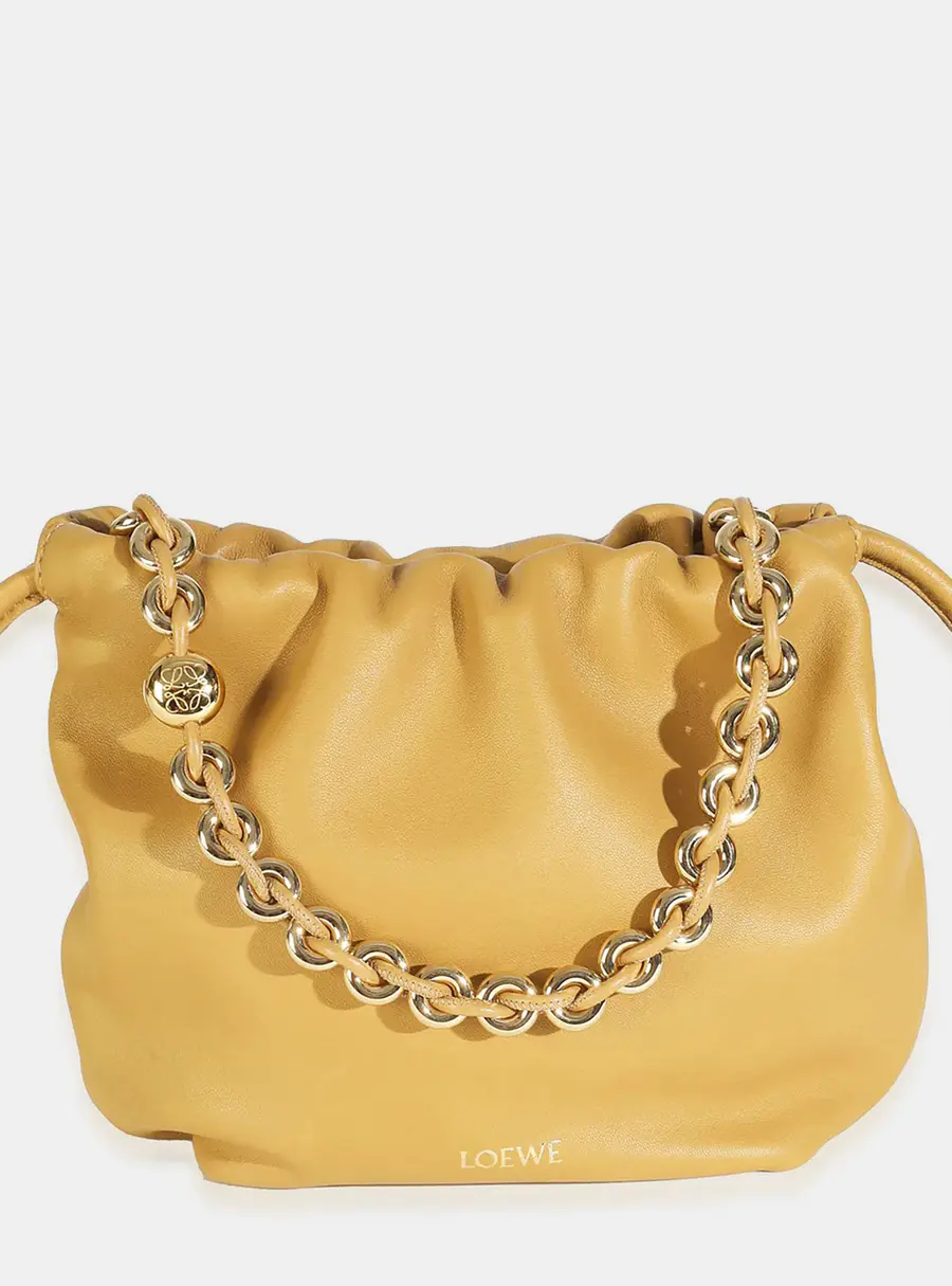 Loewe Mini Flamenco Sahara Nappa Leather Crossbody Bag