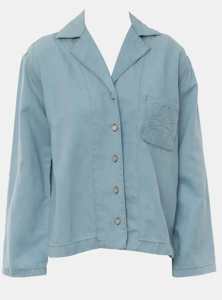 Loewe Anagram Denim Shirt