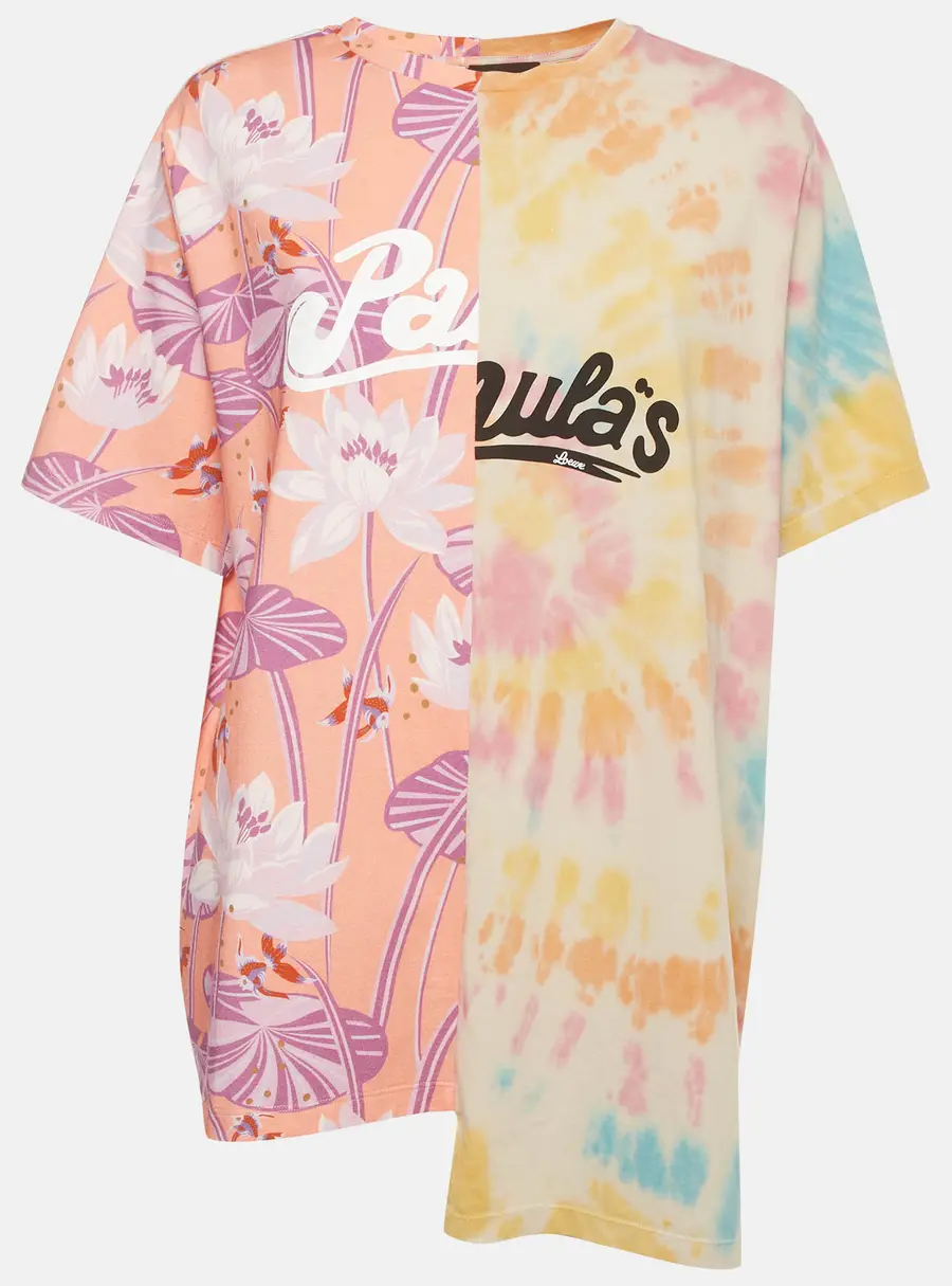 Loewe x Paula's Ibiza Multicolor Tie-Dye Jersey Oversized T-Shirt XS