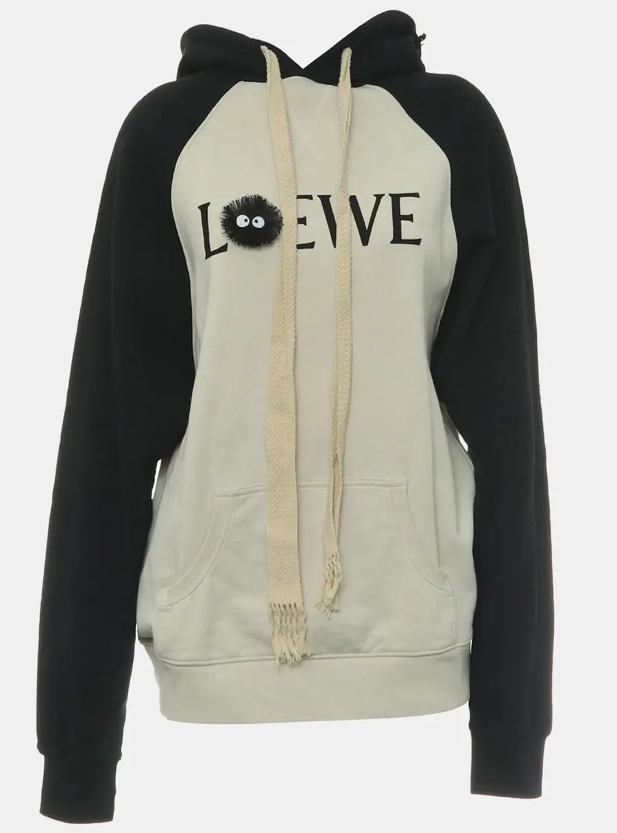 Loewe x Ghibli S/S 2021 Dust Bunnies Hoodie XS