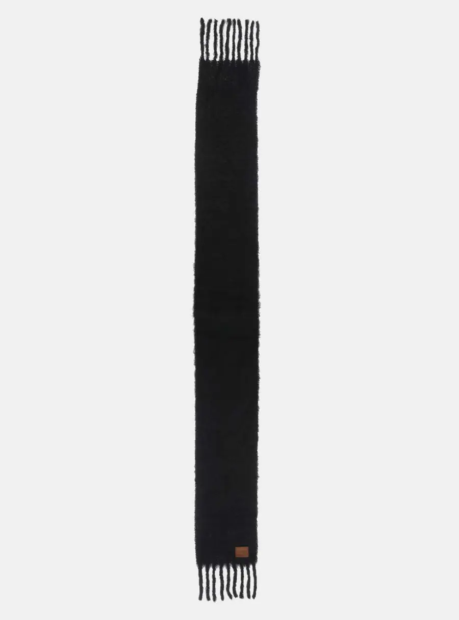 Loewe Wool Mohair Fringe Scarf