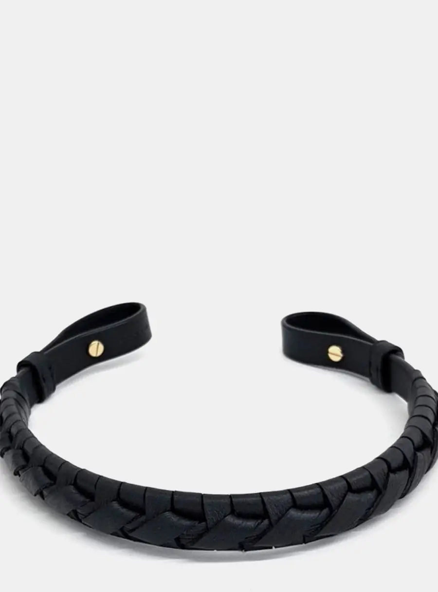 Loewe Black Leather Strap