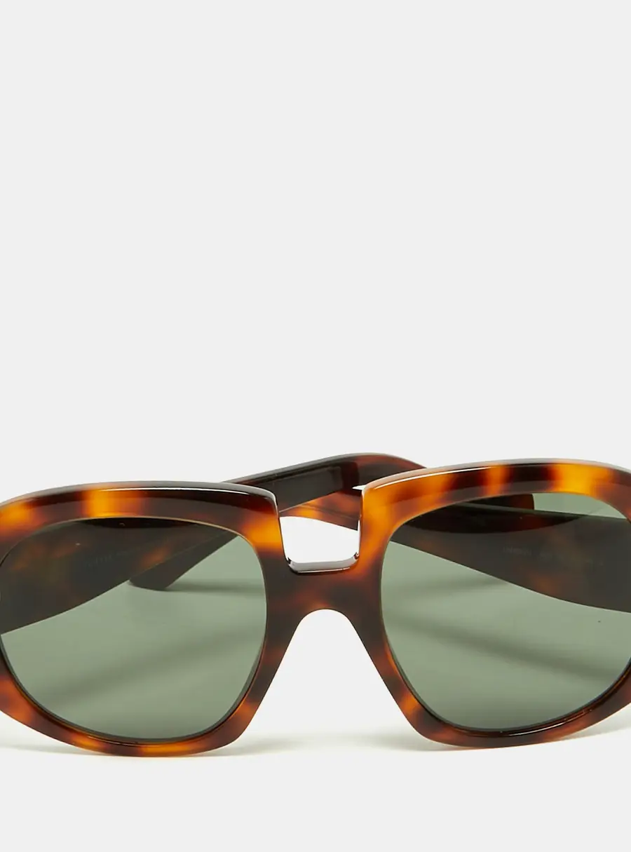 Loewe Tortoise Brown ALW40031I Anagram Frame Oversized Sunglasses