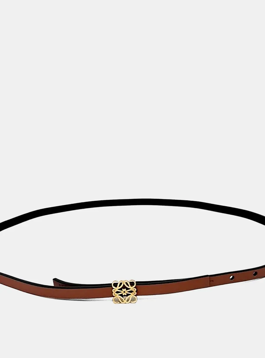 Loewe Leather brown/black belt