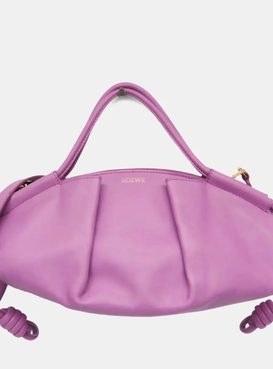Loewe Paseo Small Leather Handbag Shoulder Bag Pink