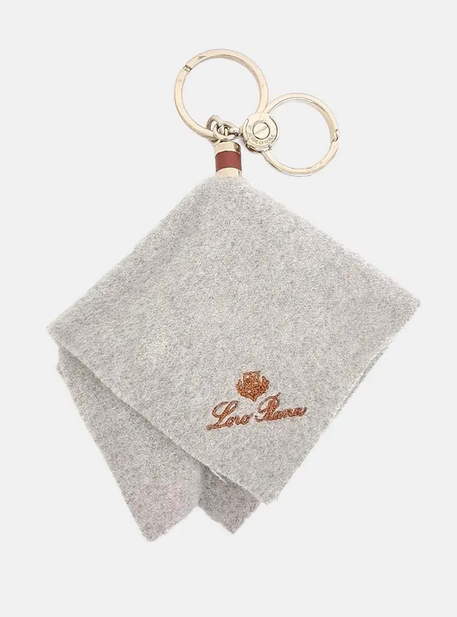 Loro Piana Cashmere Keyring