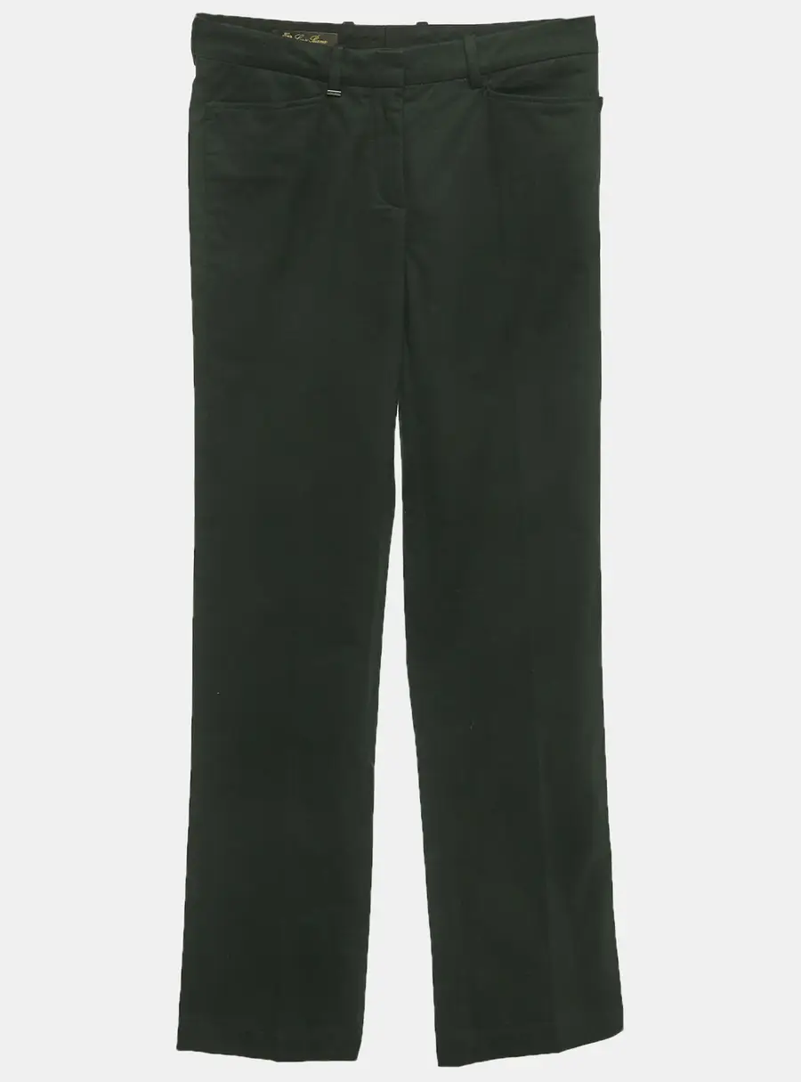 Loro Piana Green Cotton Trousers S