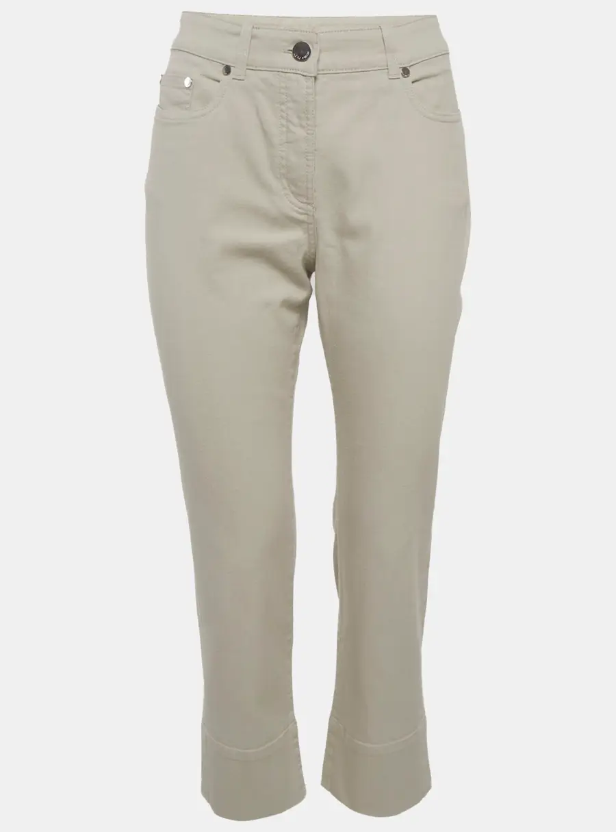 Loro Piana Light Grey Denim Skinny Jeans L/Waist 32"