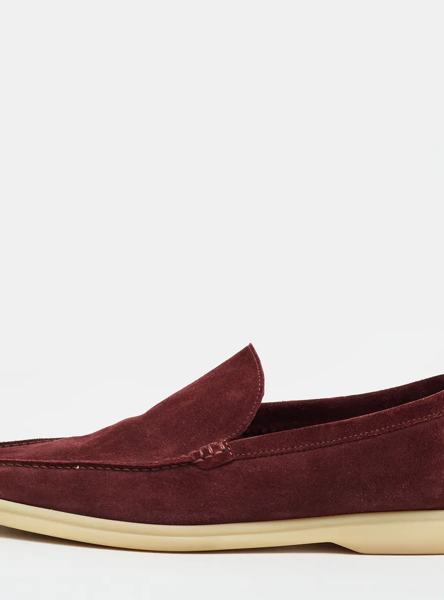 Loro Piana Summer Walk Size 41 Brown Suede Loafers