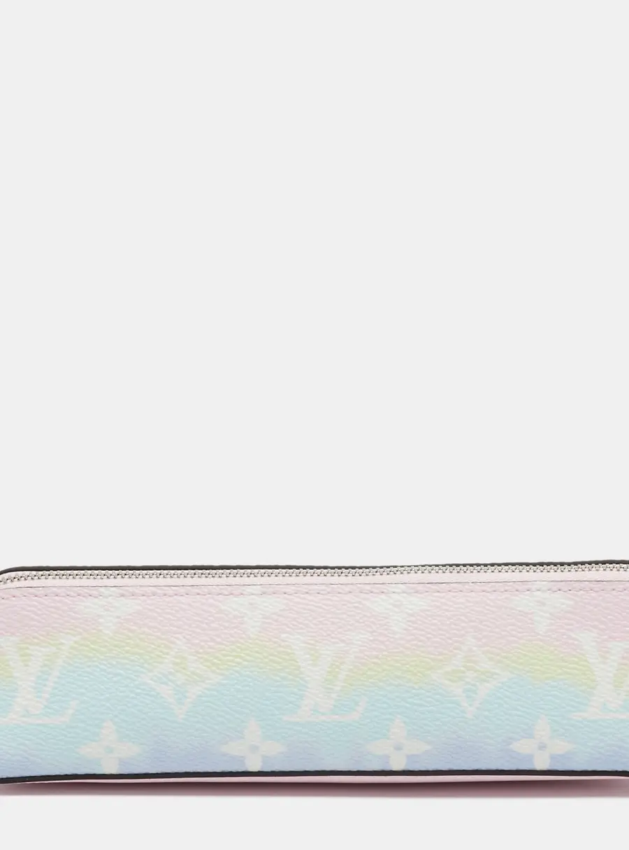 Louis Vuitton Elizabeth Pencil Pouch Pastel Monogram Escale Canvas