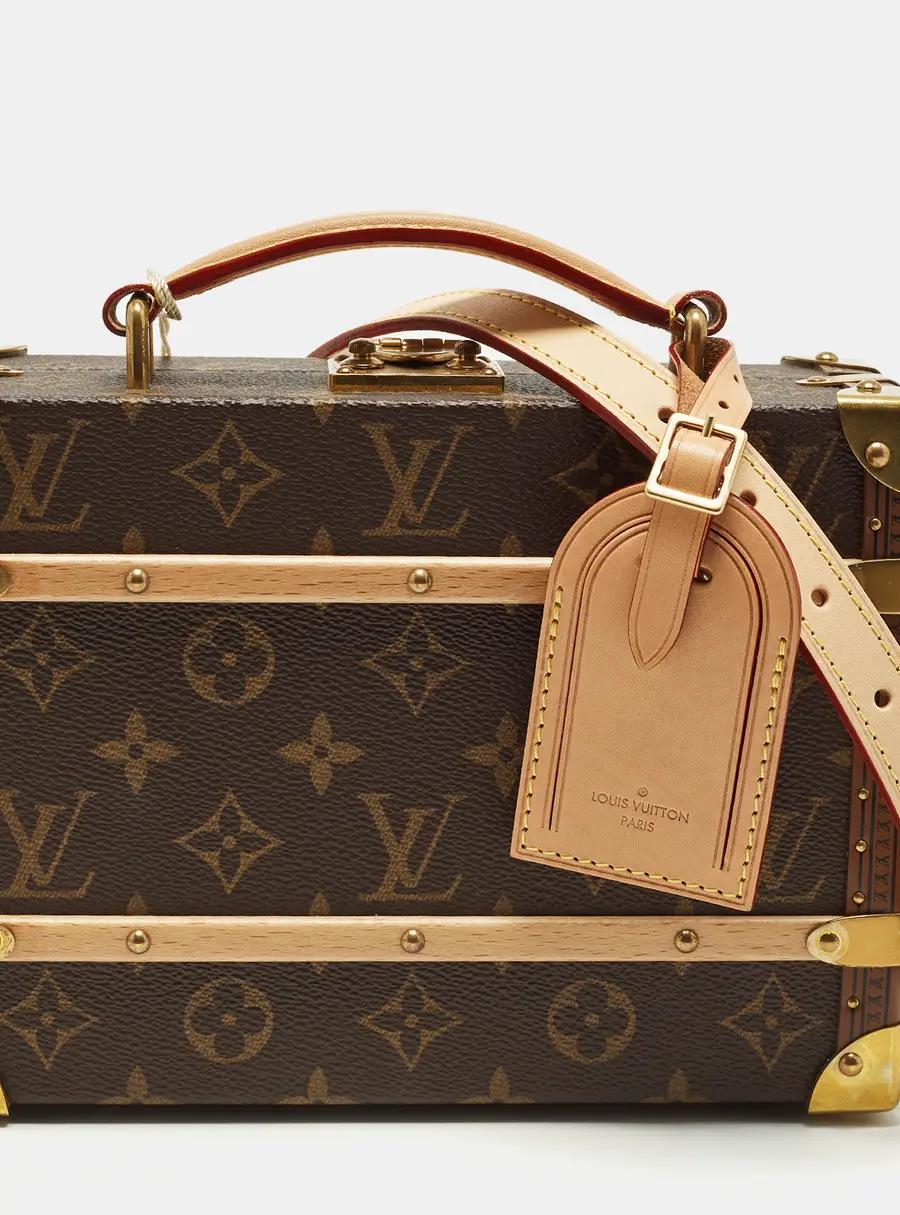 Louis Vuitton Trunk Monogram Canvas Top Handle Bag