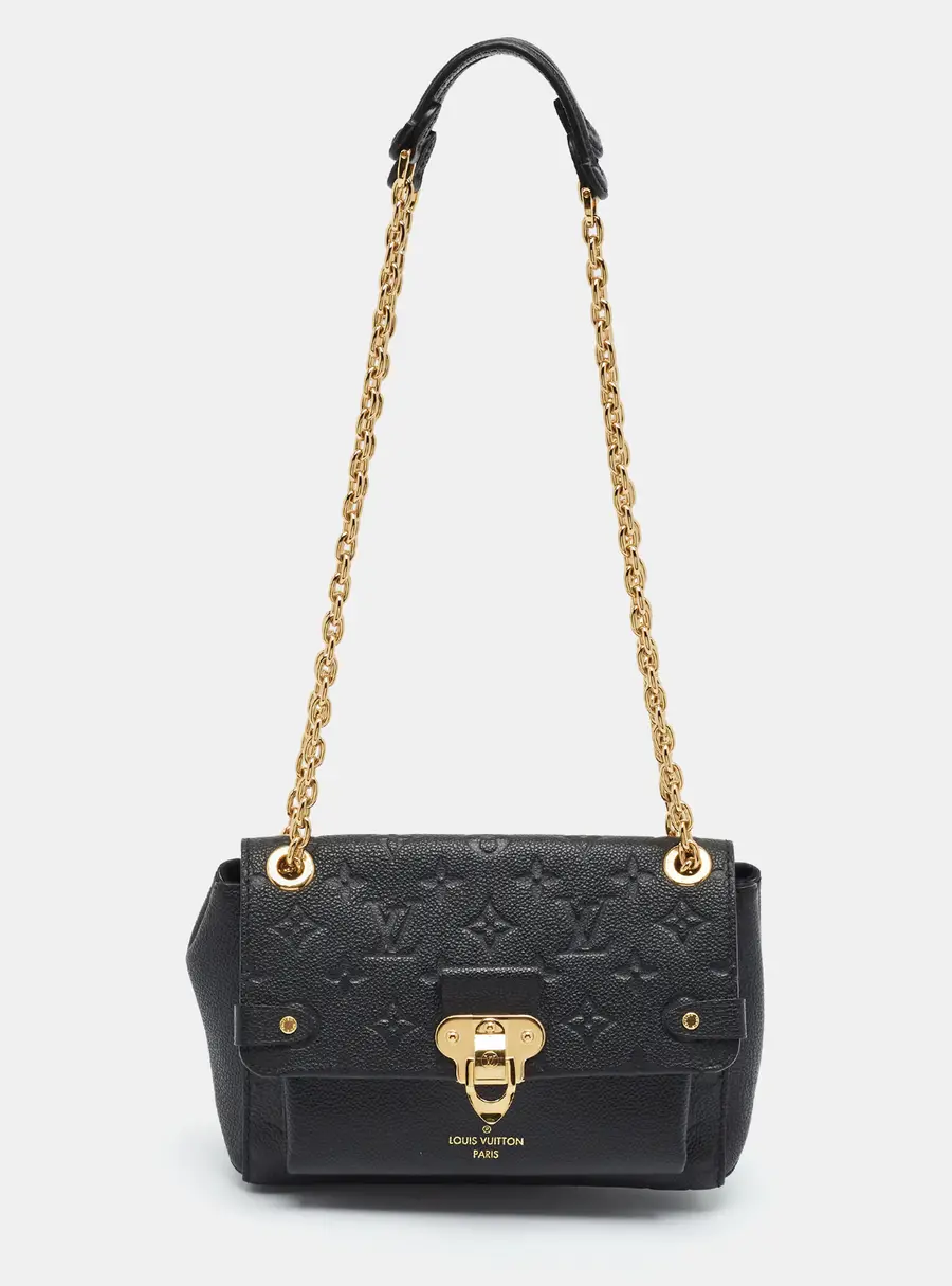 Louis Vuitton Vavin BB Black Monogram Empreinte Leather Bag
