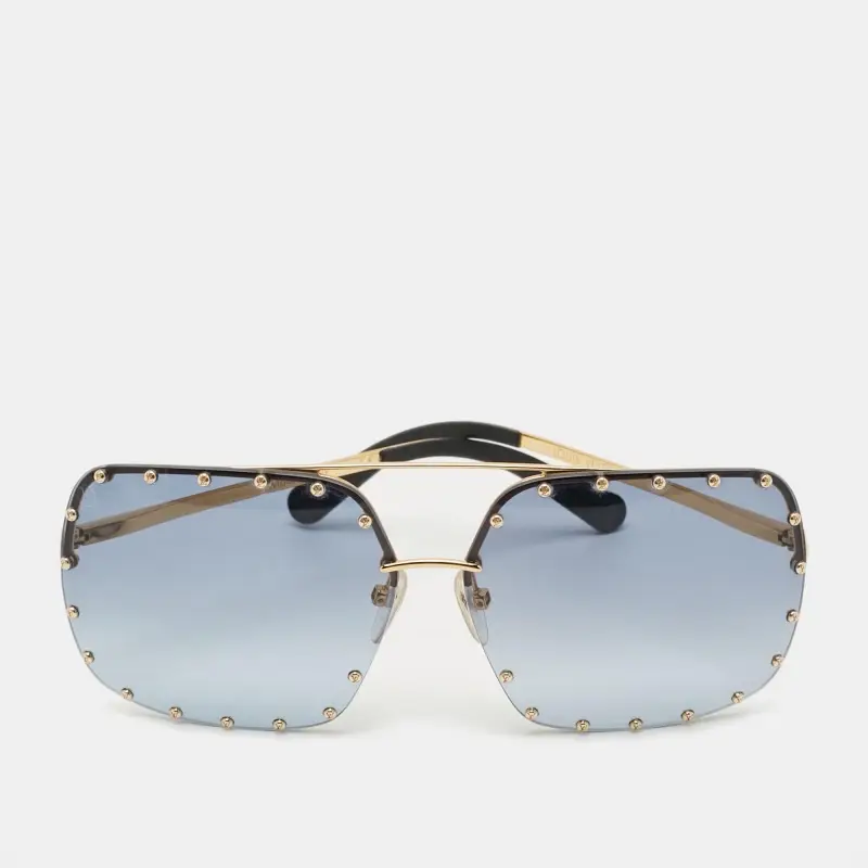 Louis Vuitton Blue Gradient Z2354W The Party Square Sunglasses