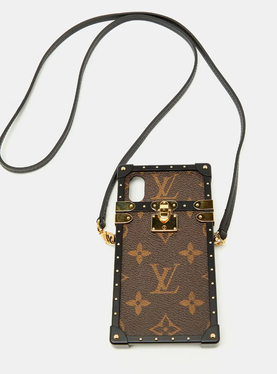 Louis Vuitton Monogram Canvas Eye Trunk iPhone X Case