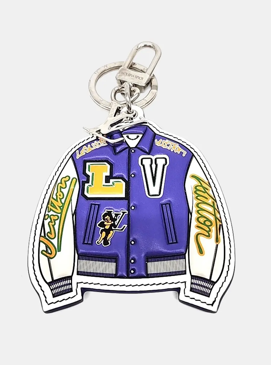 Louis Vuitton LV Varsity Jacket Illustration Baek Cham-gyeom Keychain