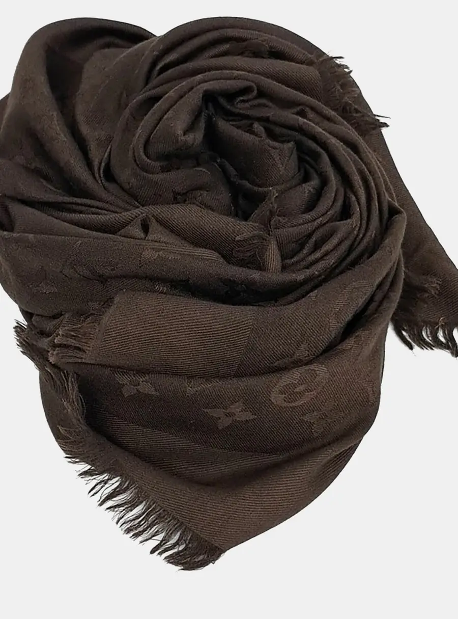 Louis Vuitton Monogram Silk Muffler and Shawl
