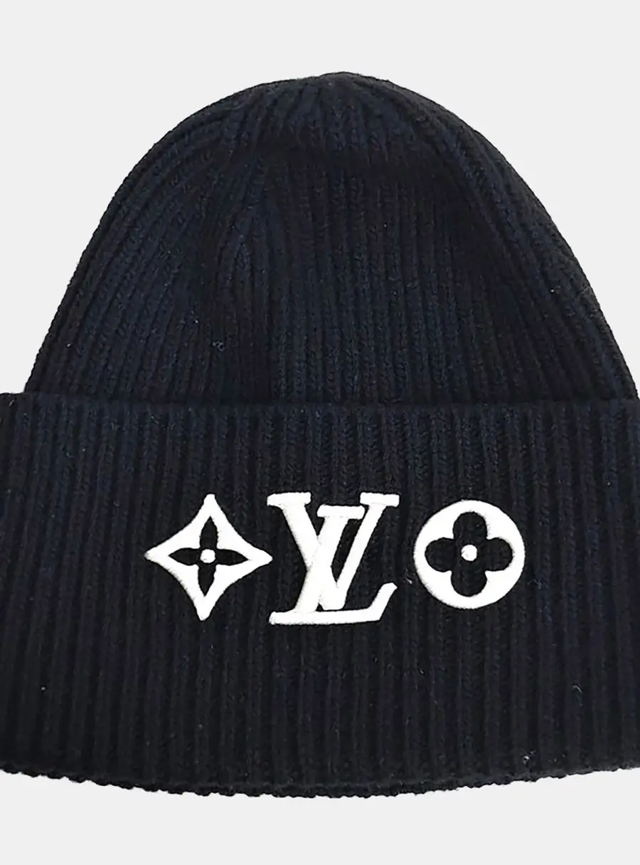 Louis Vuitton Wool Black beanie