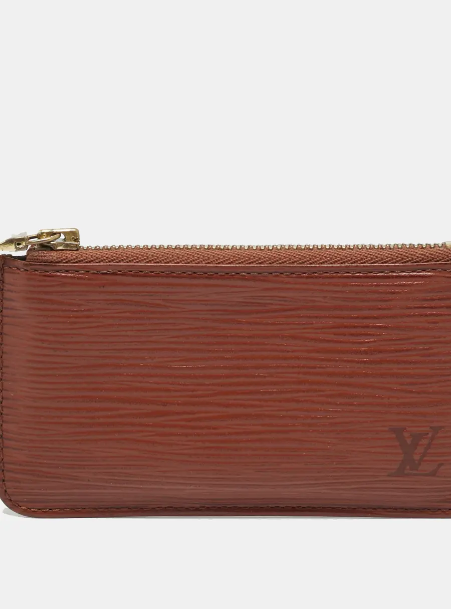 Louis Vuitton Kenyan Fawn Epi Leather Key Pouch