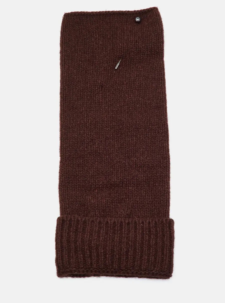 Louis Vuitton Burgundy Chapman Eyeball Yak Wool Beanie