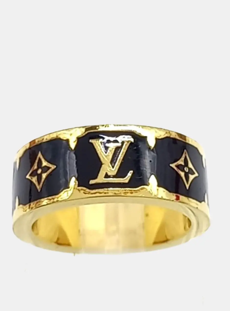 Louis Vuitton Nanogram Enamel Ring