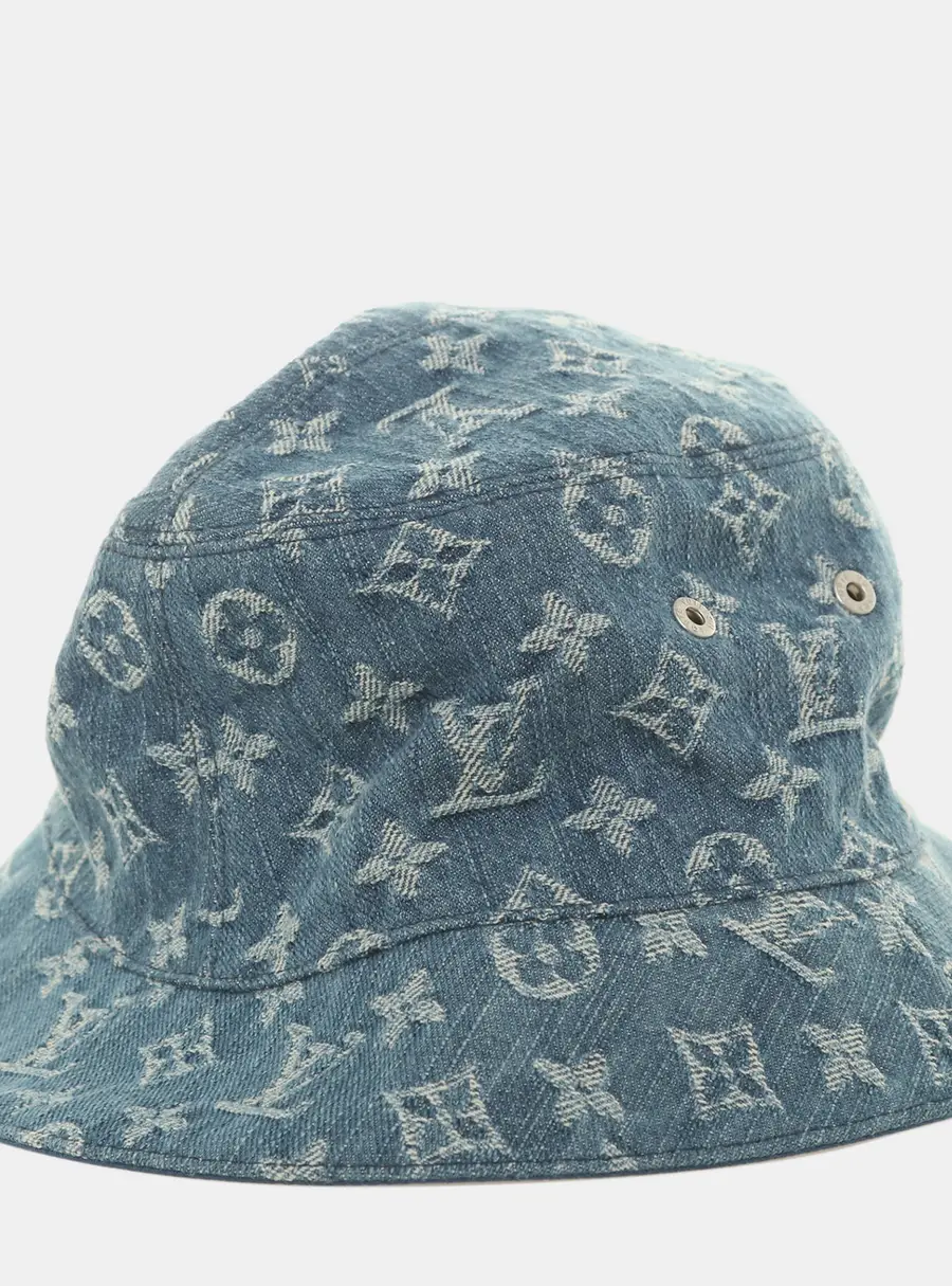Louis Vuitton Reversible Monogram Denim Bucket Hat