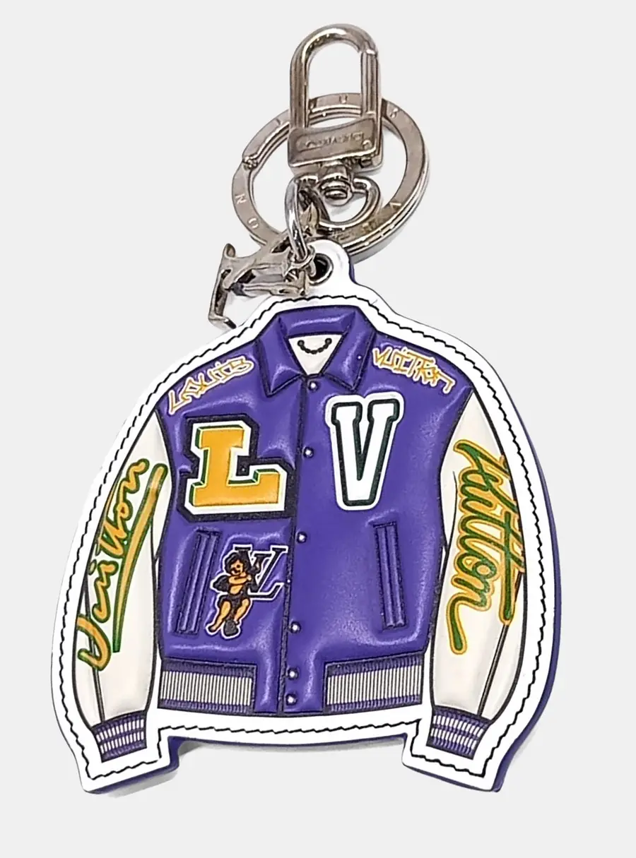 Louis Vuitton LV Varsity Jacket Illustration Bag Charm & Keyring